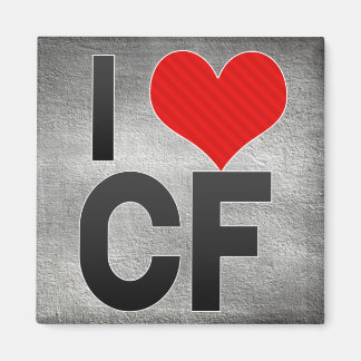 Aimant I Love CF
