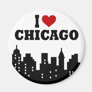 Aimant I Love Chicago
