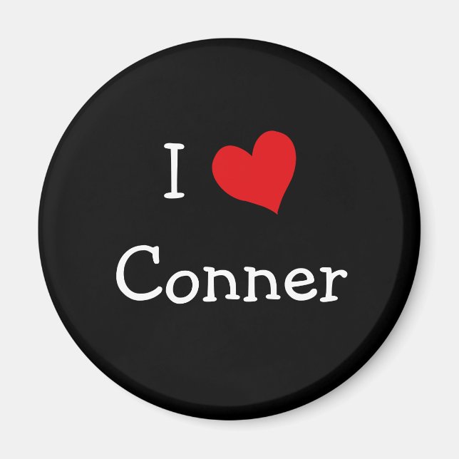 Aimant I Love Conner (Devant)