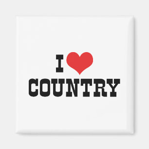 Aimant I Love Country Music