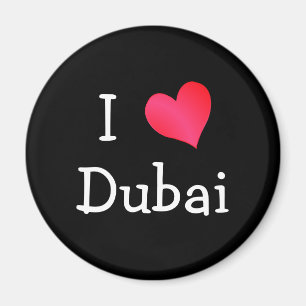 Aimant I Love Dubai