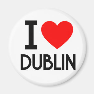 Aimant I Love Dublin
