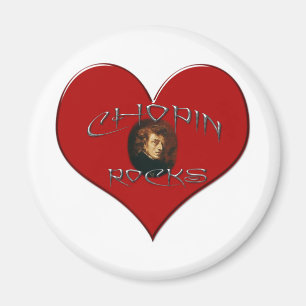 Aimant I Love Frederic Chopin