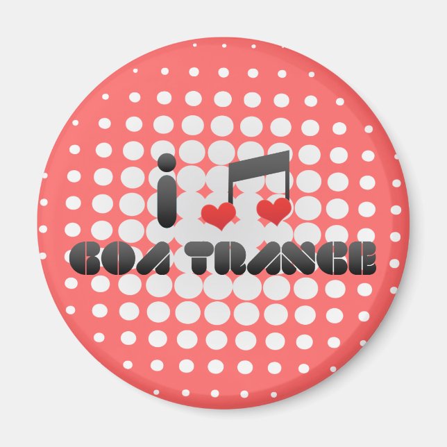 Aimant I Love Goa Trance (Devant)