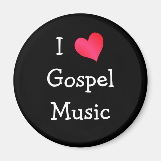 Aimant I Love Gospel Music (Devant)
