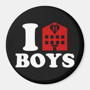 Aimant I Love Hotel Boys