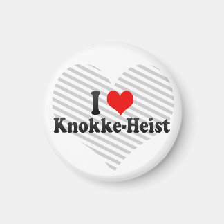 Aimant I Love Knokke-Heist, Belgique