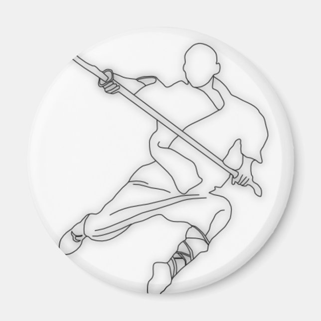 Aimant I Love Kung-Fu 2 (Devant)