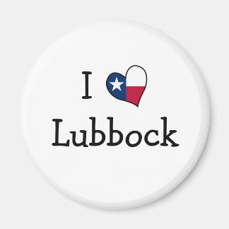 Aimant I Love Lubbock Texas