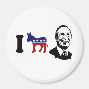 Aimant I Love Michael Bloomberg