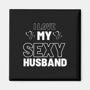 Aimant I Love My Y Husbynd Super Family Valentines Day H