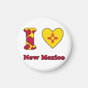 Aimant I love New Mexico