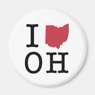 Aimant I Love Ohio