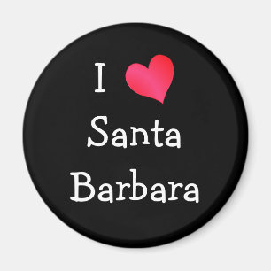 Aimant I Love Père Noël Barbara