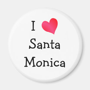 Aimant I Love Père Noël Monica
