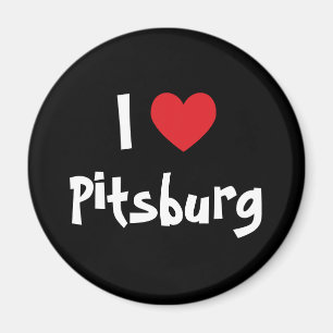 Aimant I Love Pitsburg