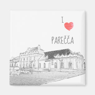 Aimant I Love Porechye Belarus Architecture Gare