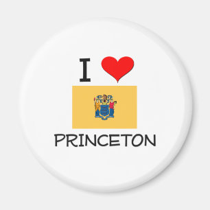 Aimant I Love Princeton New Jersey