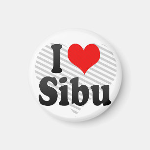 Aimant I Love Sibu, Malaisie