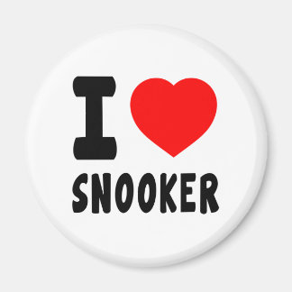 Aimant I Love Snooker
