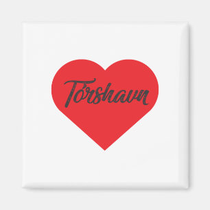 Aimant I Love Tórshavn - Îles Féroé