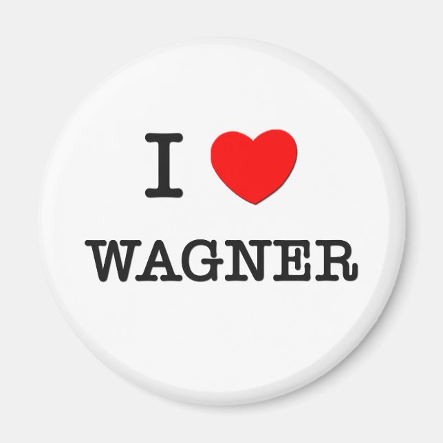 Aimant I Love Wagner (Devant)