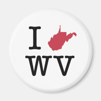 Aimant I Love West Virginia