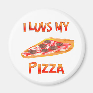 Aimant I Luvs Pizza