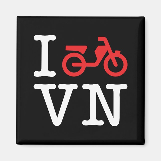 Aimant I Motorbike Vietnam (Devant)