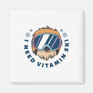 Aimant I Need Vitamine Ski