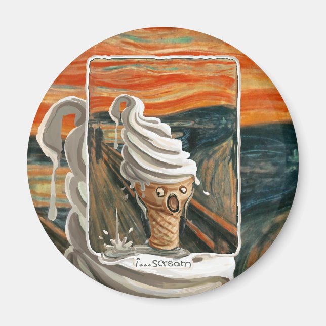 Aimant I Scream Glace (Devant)