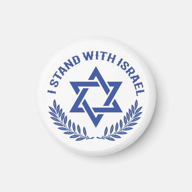 Aimant I Stand with Israel (Devant)