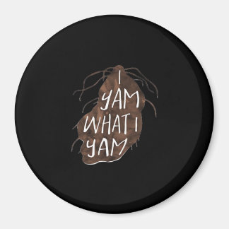 Aimant I Yam What I Yam - Conception de jeu de mots