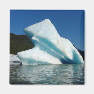 Aimant Iceberg sur le lac Mendenhall en Alaska