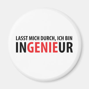 Aimant Ich bin Ingenieur