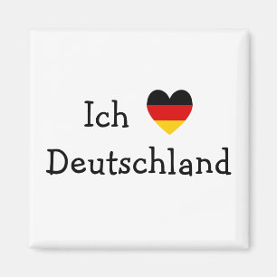 Aimant Ich liebe Deutschland