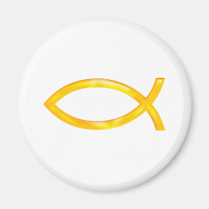 Aimant Ichthus - Christian Fish Symbol