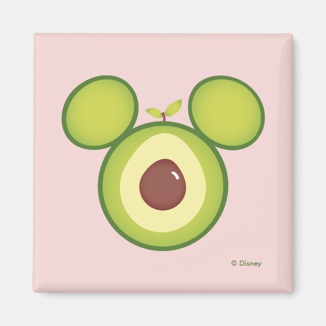 Aimant Icône de Mickey Mouse Avocat (Devant)