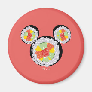 Aimant Icône de sushi Mickey Mouse