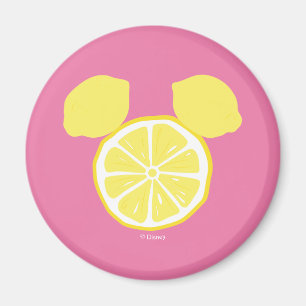 Aimant Icône Mickey Mouse Citron