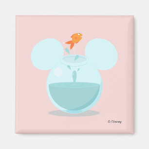 Aimant Icône Mickey Mouse Fish Bowl