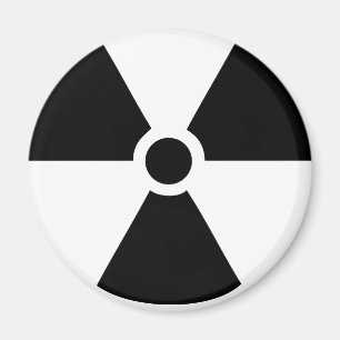 Aimant icône radioactive