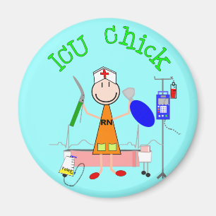 Aimant ICU Chick (infirmière)