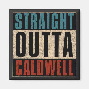 Aimant ID Idaho de la sortie droite de Caldwell