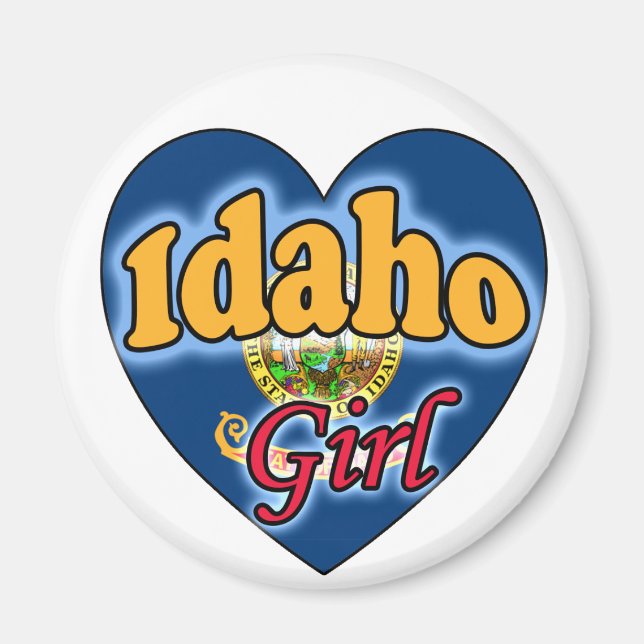 Aimant Idaho Girl (Devant)