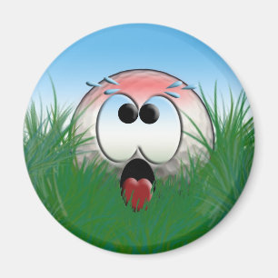 Aimant Idée cadeau Golfer Golf Player Golfball Humour amu