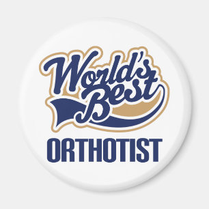 Aimant Idée Cadeau Pour Orthotiste (Mondes Meilleurs)