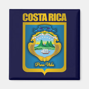 Aimant Idées Cadeaux "Costa Rica Gold"