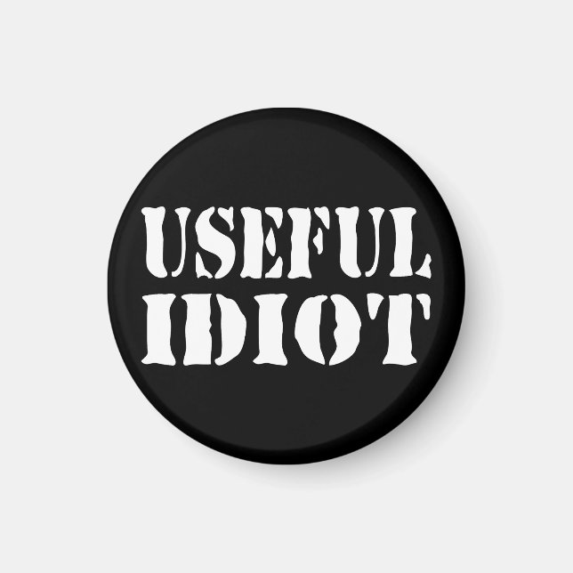 AIMANT IDIOT UTILE (Devant)