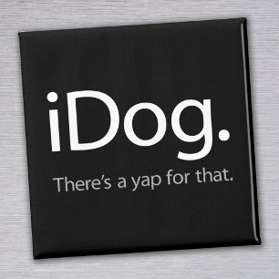 Aimant iDog-white.ai